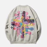 Colorful Cross Sweatshirt